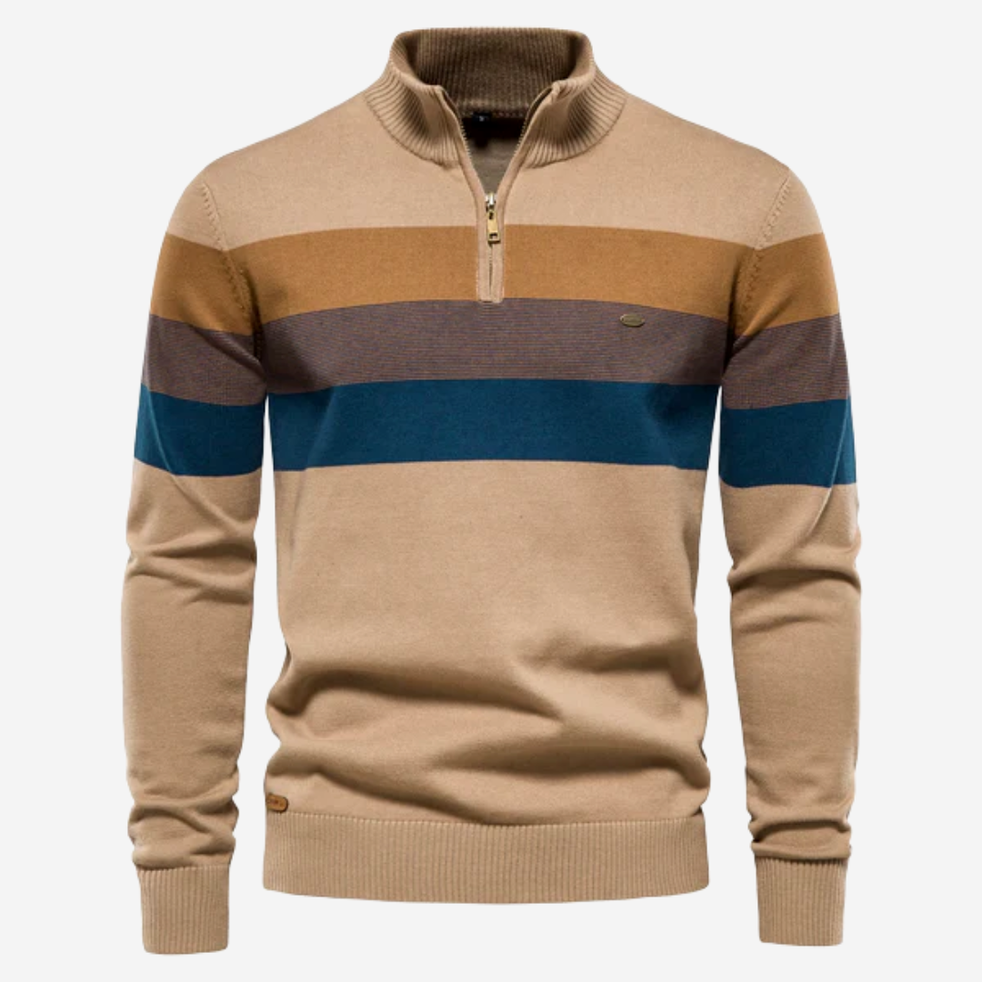 Levoire | Pull Chaud Basique Khaki