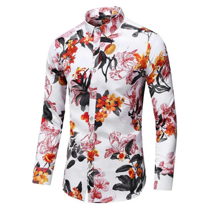 Levoire | Blouse De Mariage Blanc avec Rouge