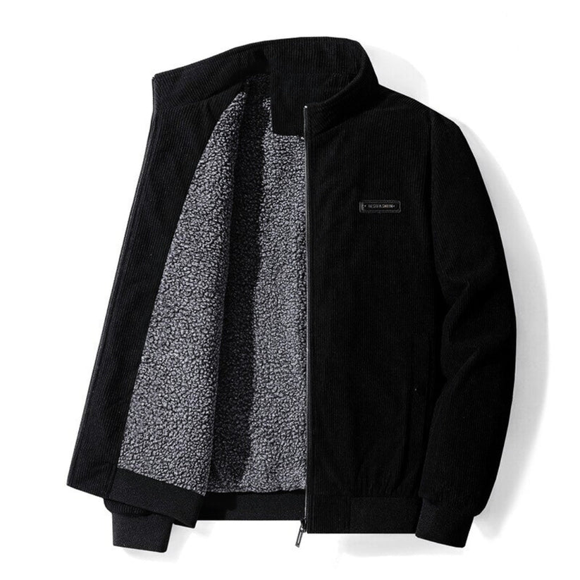 Levoire | Veste En Corduroy Rétro Noir