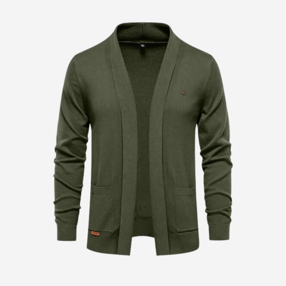 Levoire | Veste Mi-Saison Coton Vert foncé