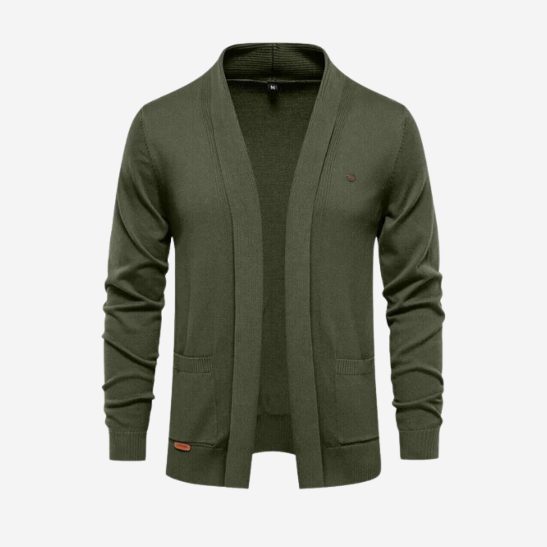 Levoire | Veste Mi-Saison Coton Vert foncé