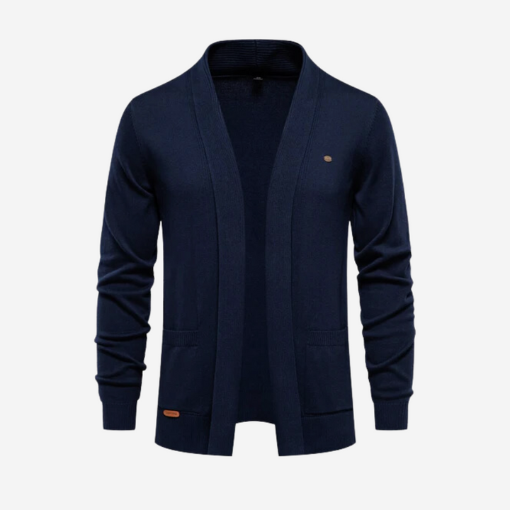 Levoire | Veste Mi-Saison Coton bleu foncé