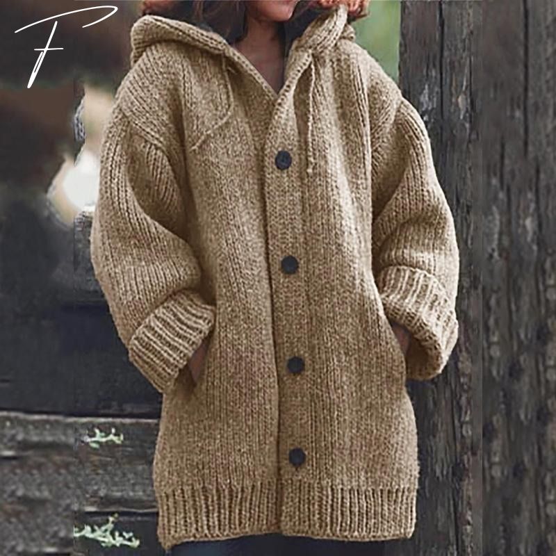 Levoire | Grand gilet tricoté Khaki