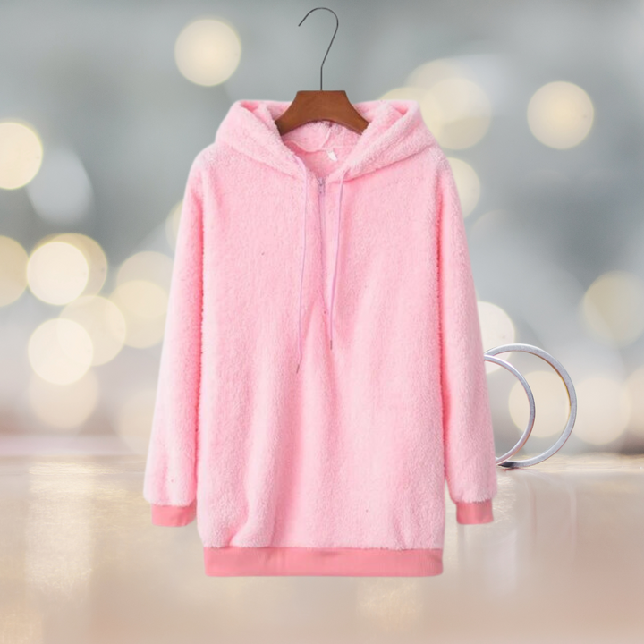 Levoire | Veste À Capuche Douce Pour L'Automne Rosa