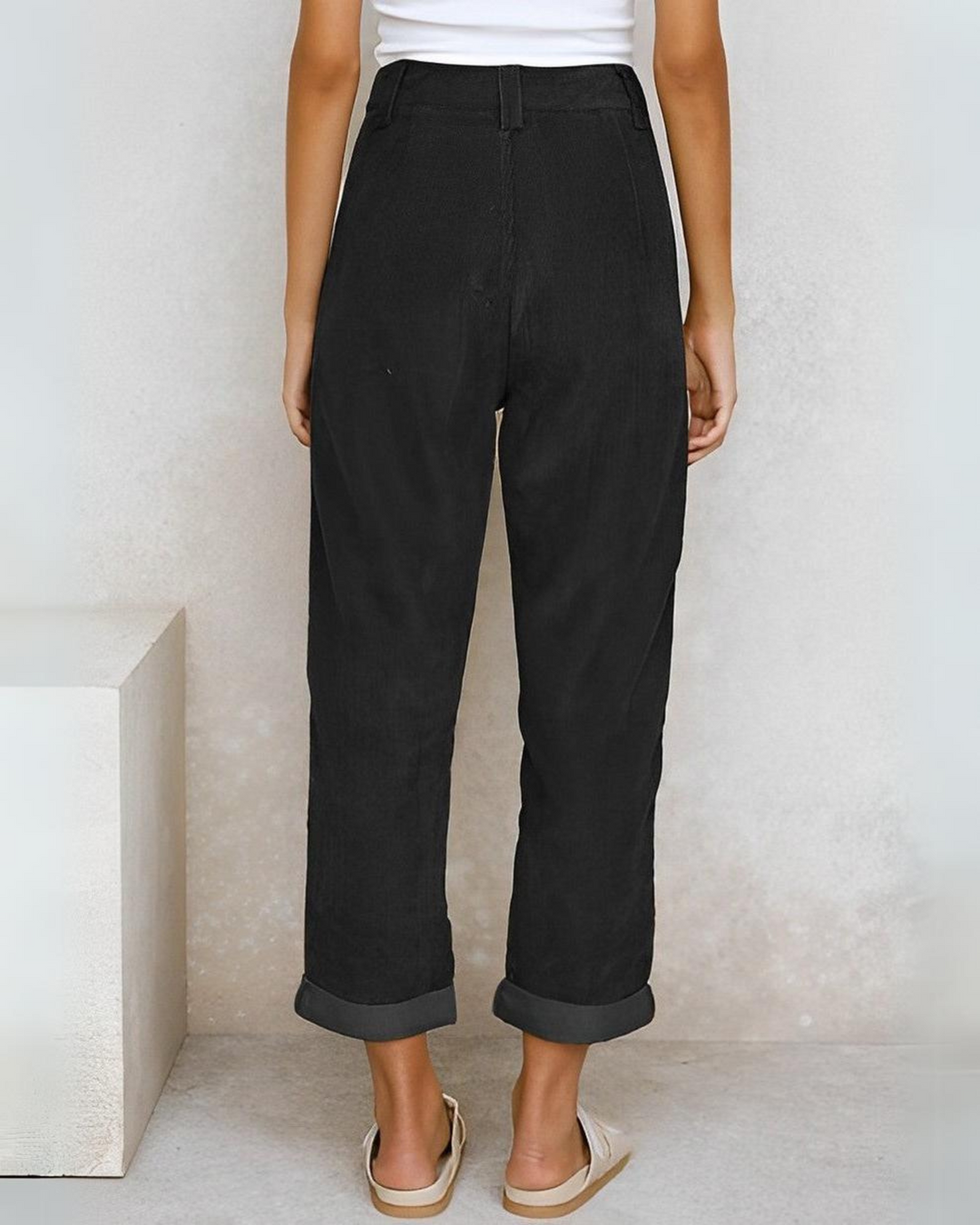 Levoire | Pantalon en velours tendance