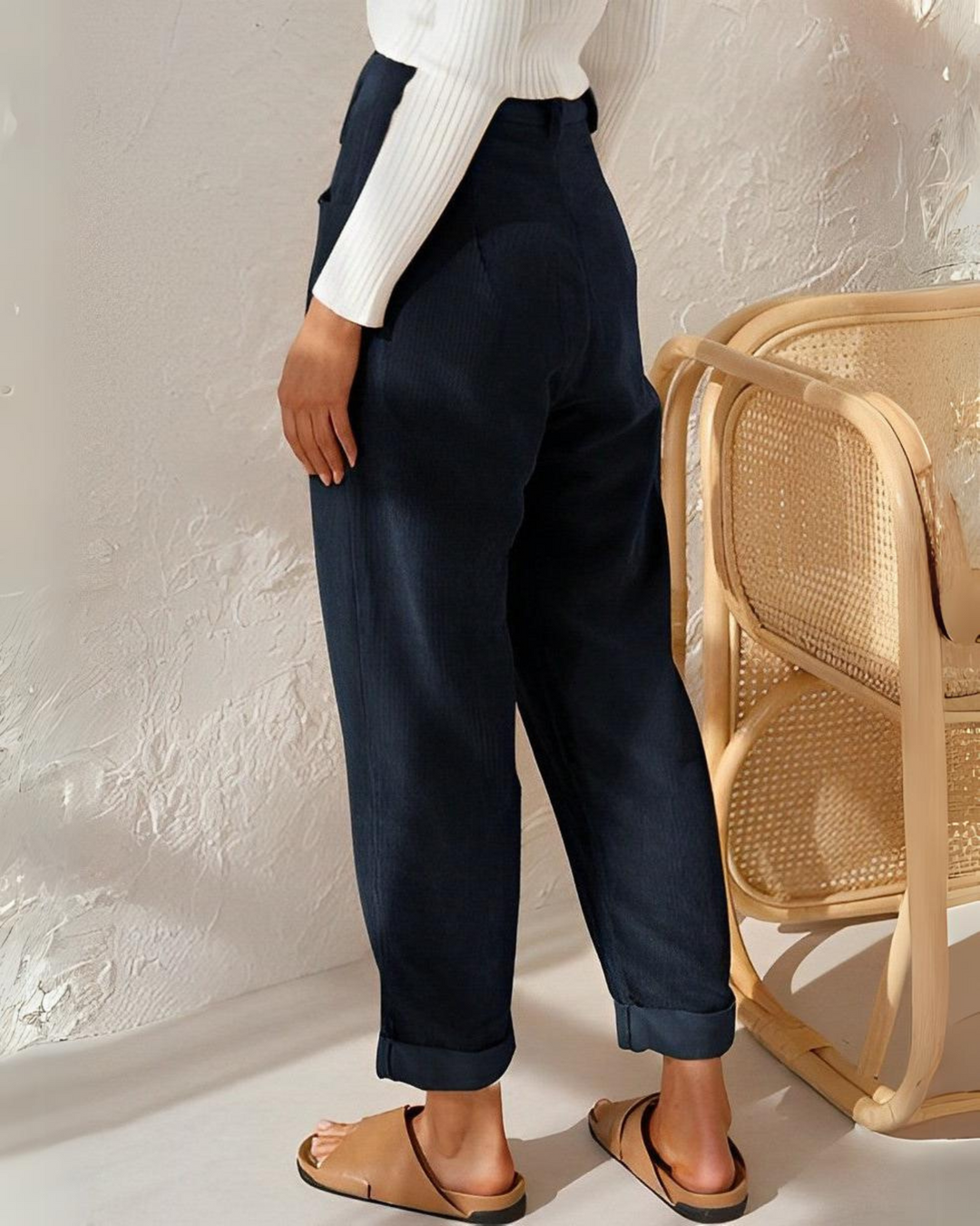 Levoire | Pantalon en velours côtelé confortable