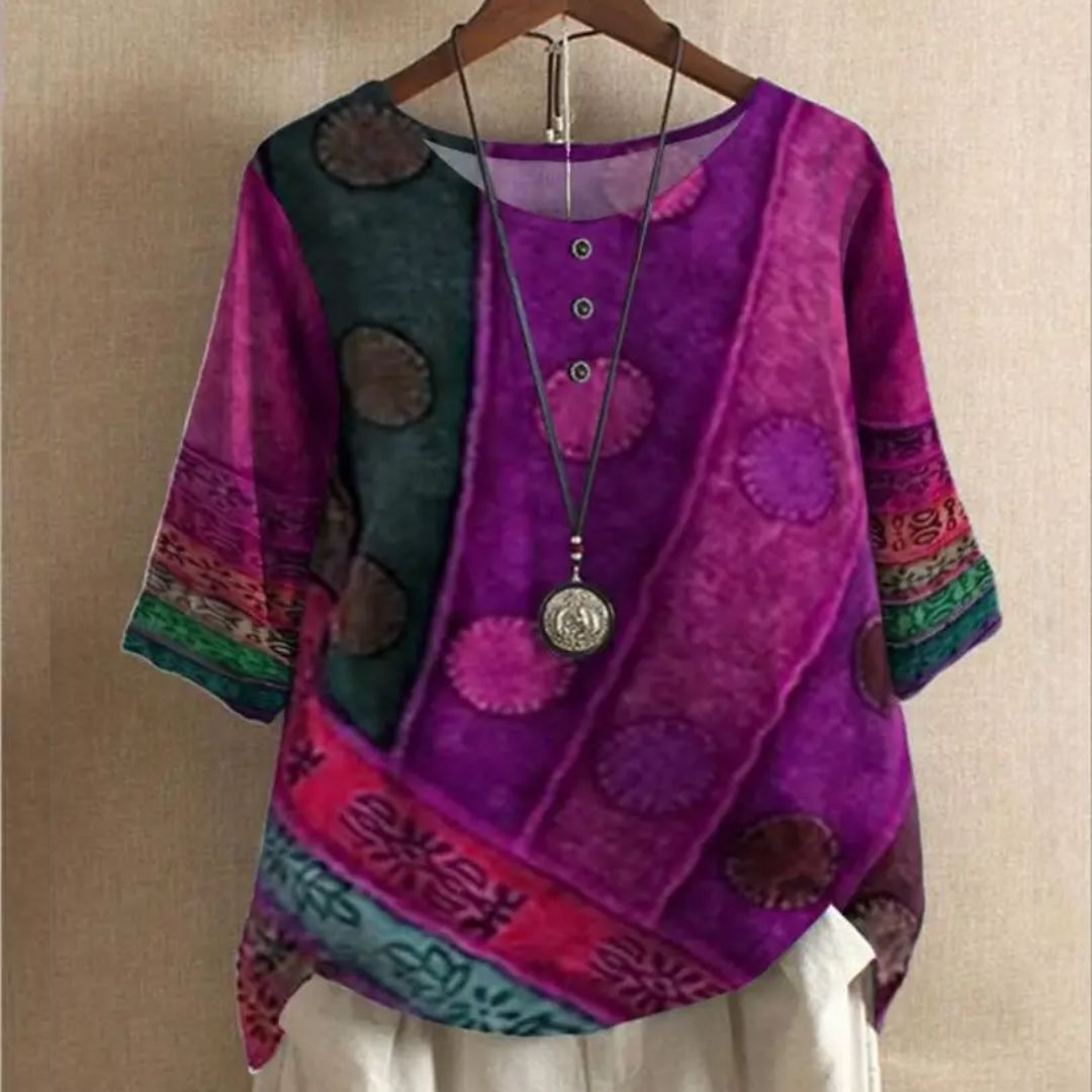 Levoire | Dantea Thea Top - Vintage & Voyant Lilas