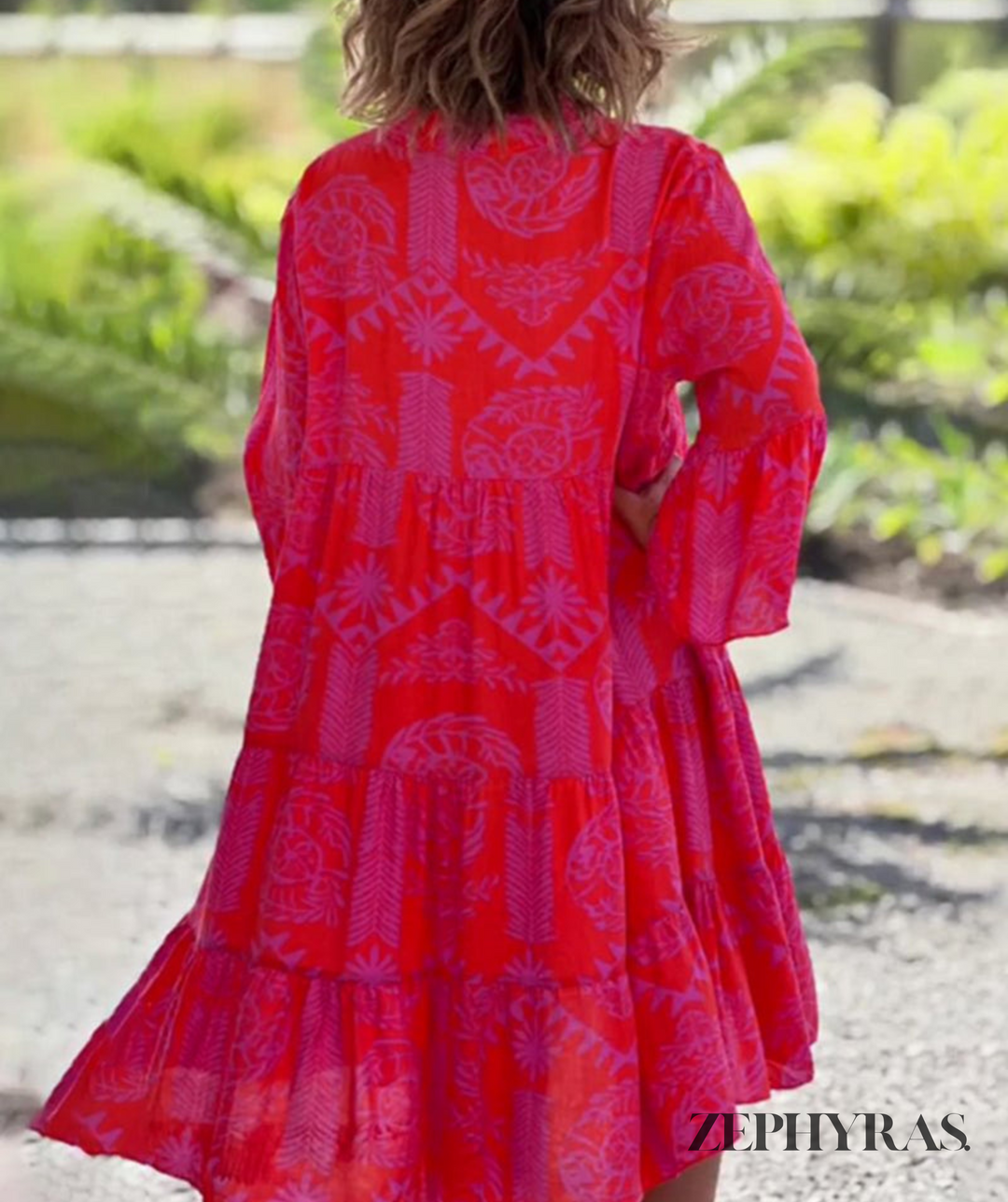 Levoire | Robe Maxi Boho À Imprimé Floral