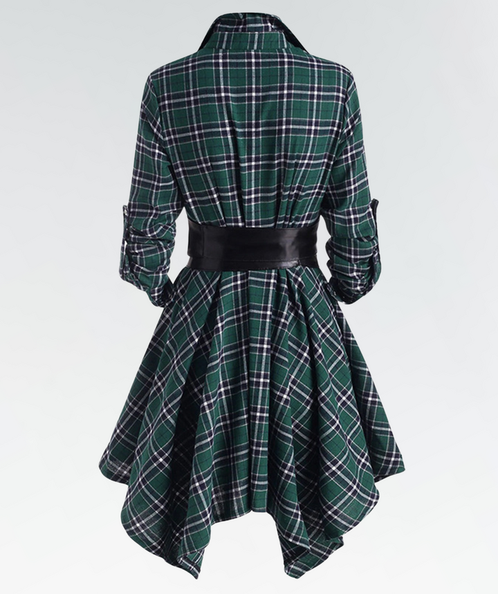Levoire | Élégant Robe D'Été Gingham