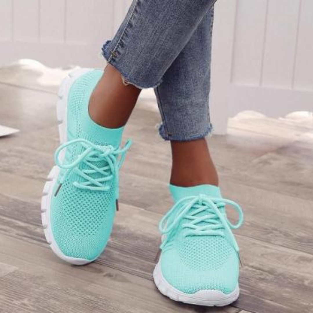 Levoire | Chaussures Souples Pour Femmes Turquoise