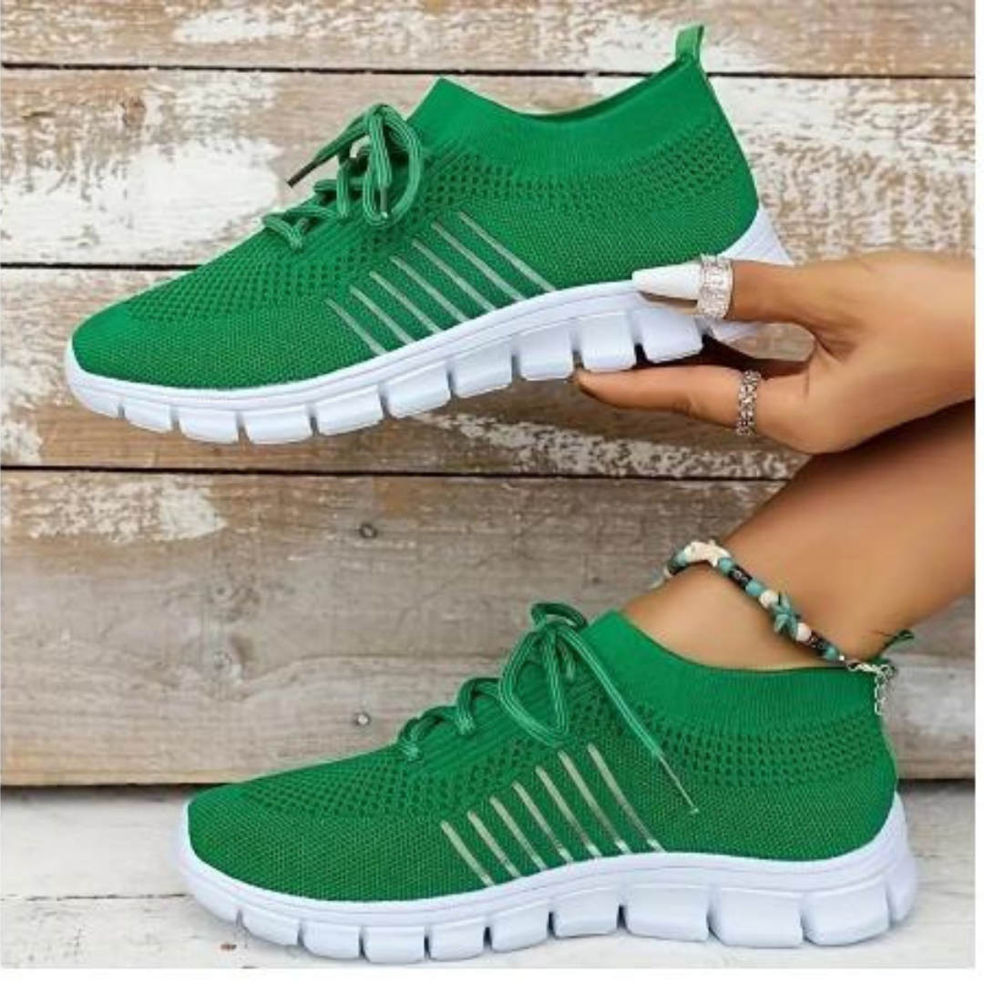 Levoire | Chaussures Souples Pour Femmes Vert