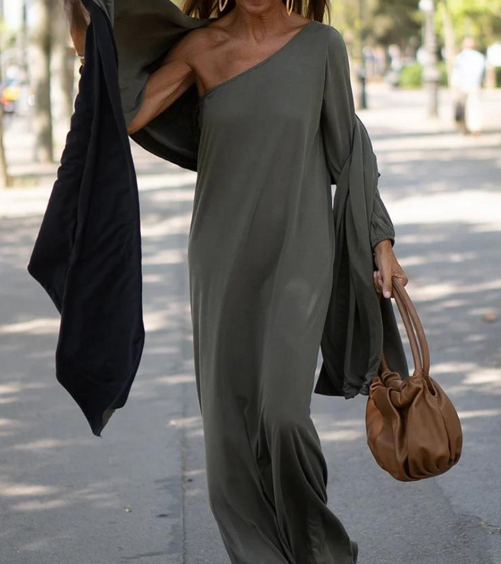 Levoire | Robe Élégante Précieuse Vert