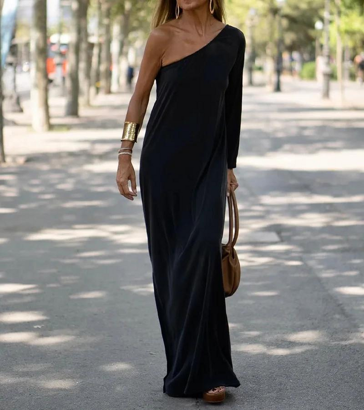 Levoire | Robe Élégante Précieuse Noir