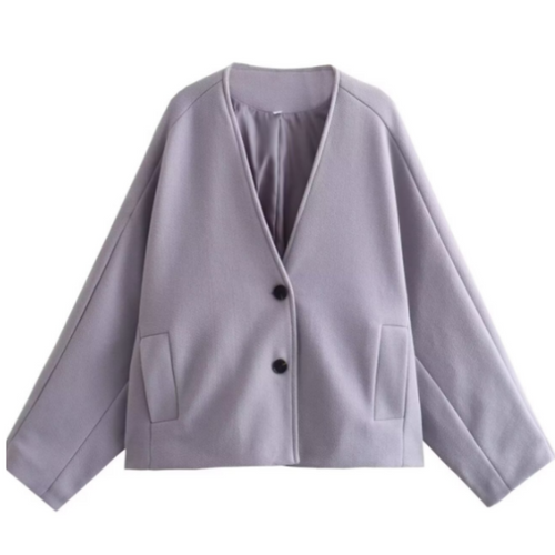 Levoire | V-Neck Blouse Jacket