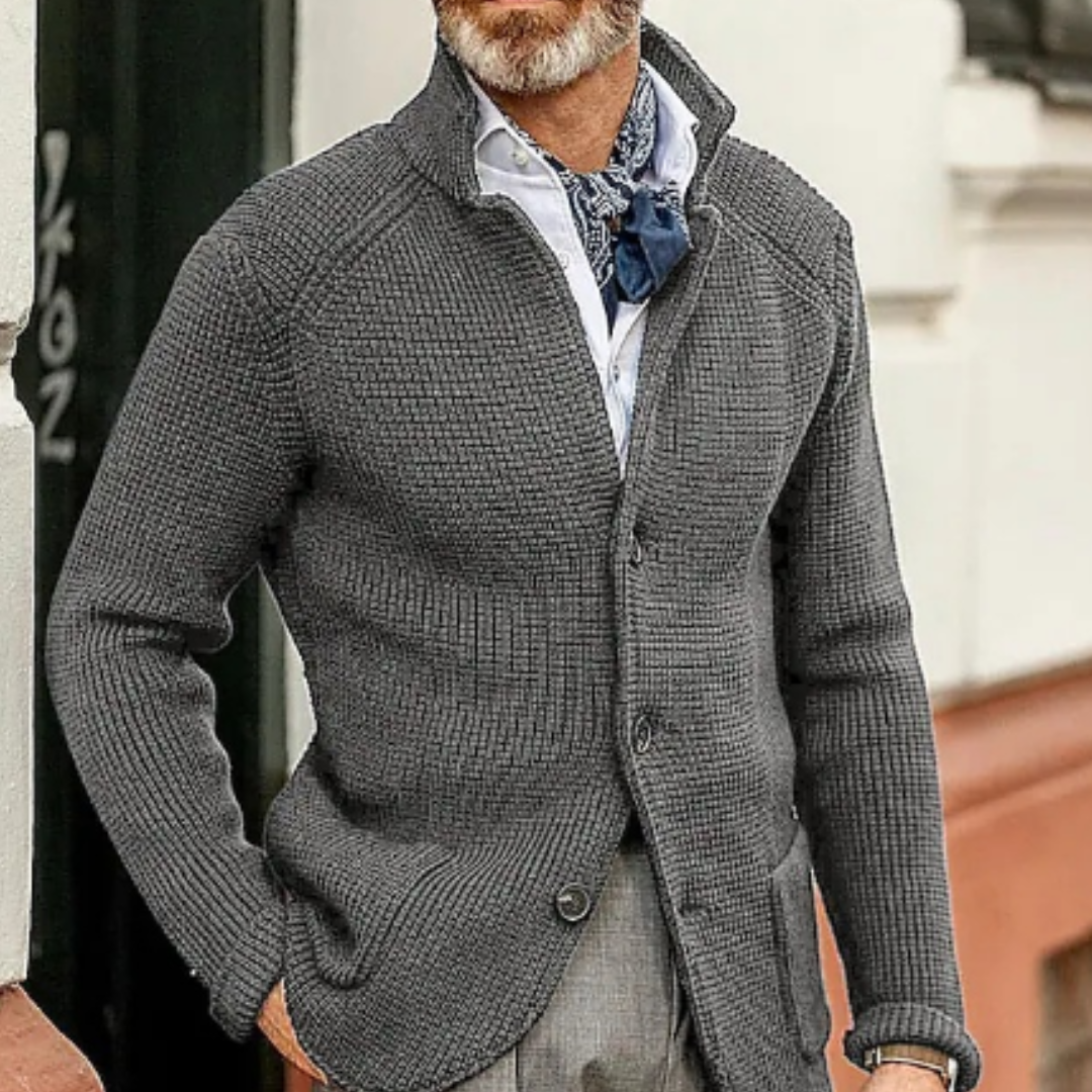Levoire | Gilet Pour Hommes Élégant Et Chaud Gris