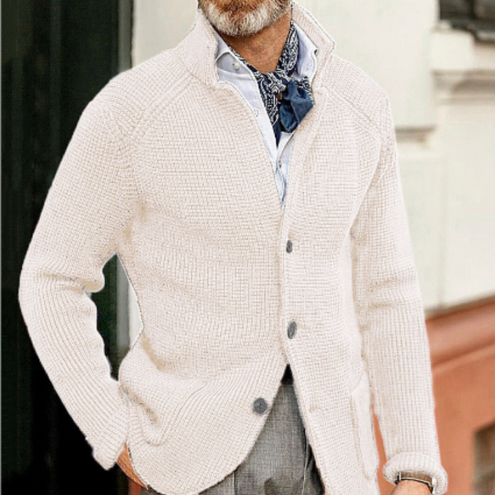 Levoire | Gilet Pour Hommes Élégant Et Chaud Blanc