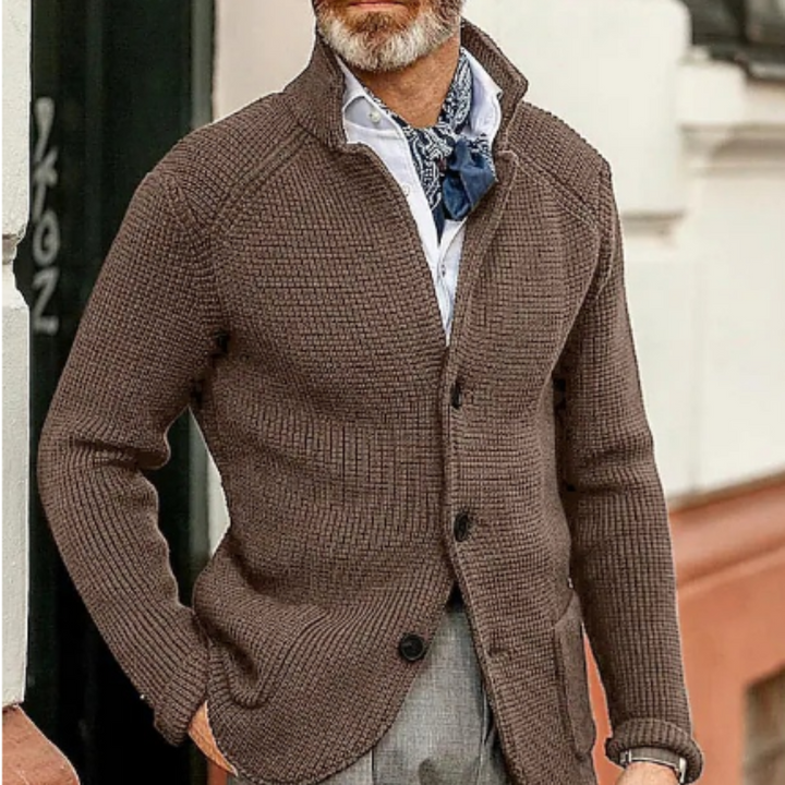 Levoire | Gilet Pour Hommes Élégant Et Chaud Brun clair