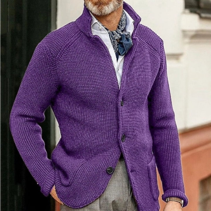 Levoire | Gilet Pour Hommes Élégant Et Chaud Lilas