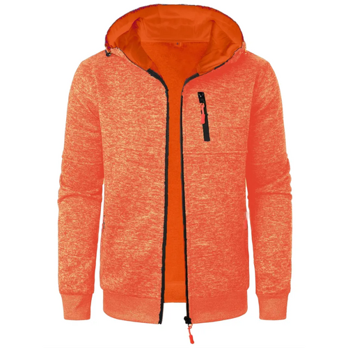 Levoire | Veste Chaude Pour Hommes Avec Fermeture Éclair, Capuche Et Poches
