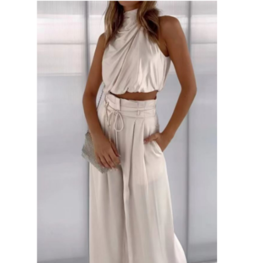 Levoire | Jumpsuit D'Été Pour Femmes Pour Un Look Décontracté Abricot