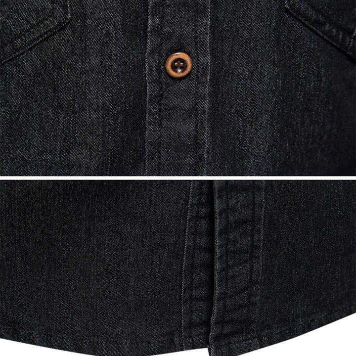 Levoire | Chemise En Denim De Coton Pour Hommes