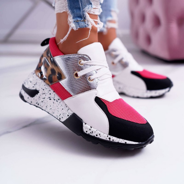 Levoire | Baskets Femme Toutes Saisons Multi Rosa