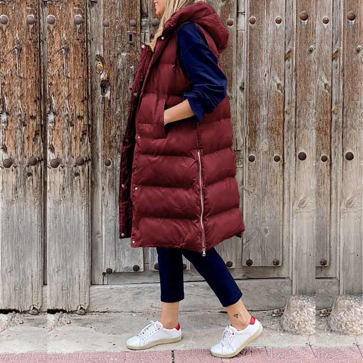 Veste sans manches Bourgogne