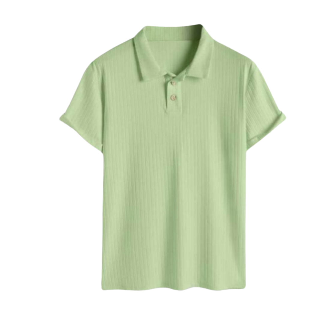 Levoire | Polo Decontractee Elegant Hommes Vert
