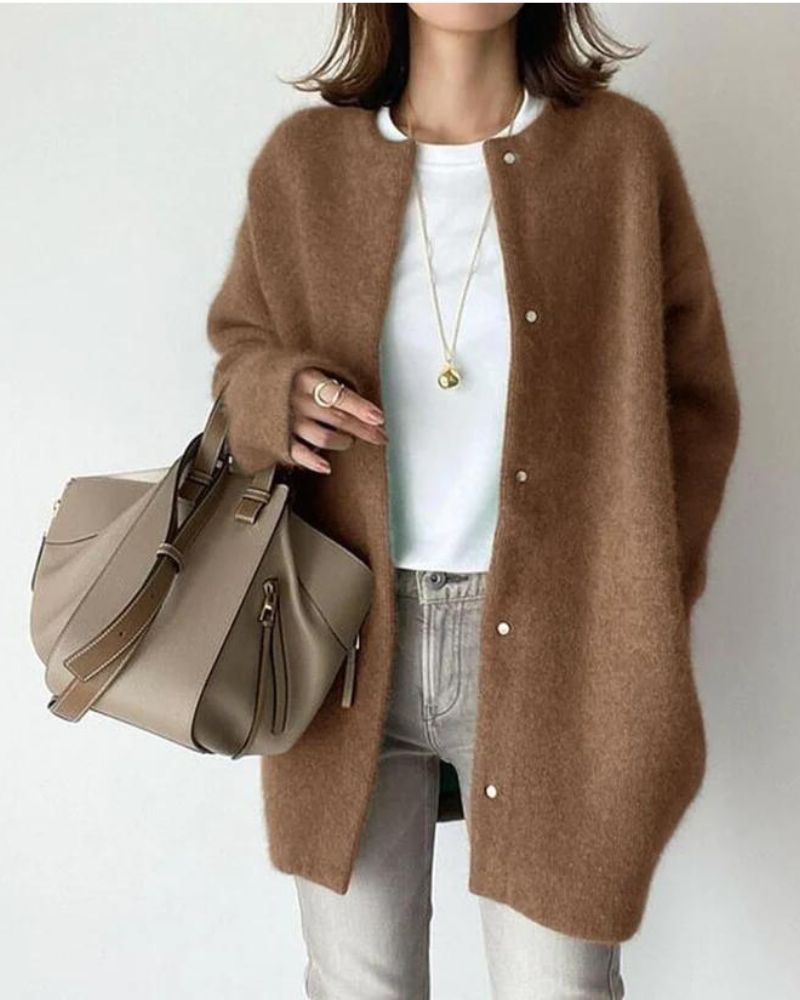 Levoire | Veste en tricot Marron