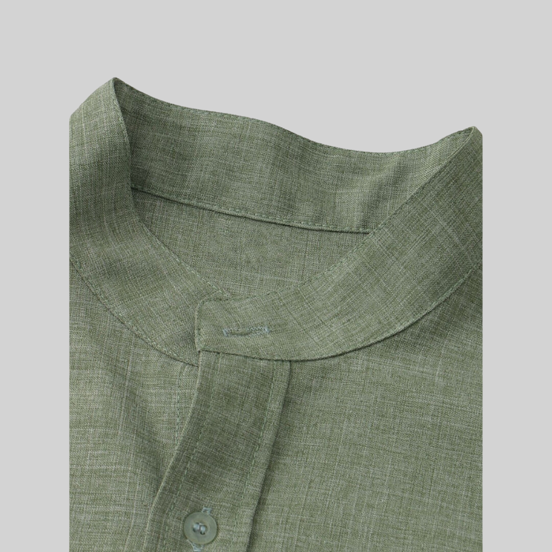 Levoire | Chemise En Lin Elegant Decontracte Hommes