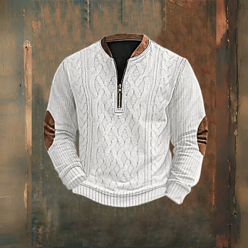 Levoire | Pull Rétro Western Avec Impression De Texte