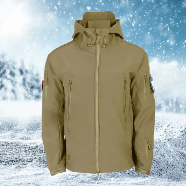 Levoire | Veste Militaire Imperméable Et Coupe-Vent Khaki