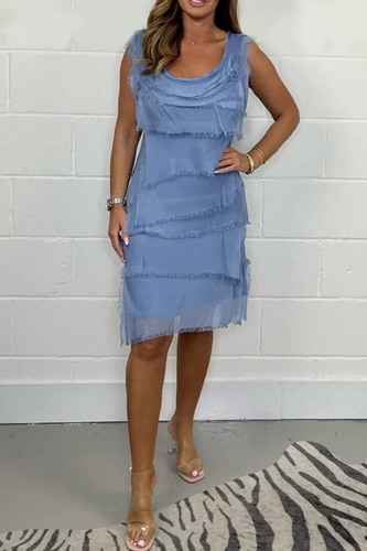 Levoire | Robe Chiffon Sans Manches