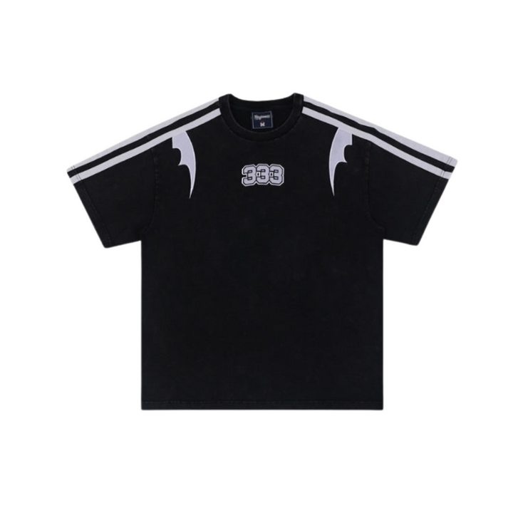 Levoire | Chemise Brodee Tendance Hommes Noir