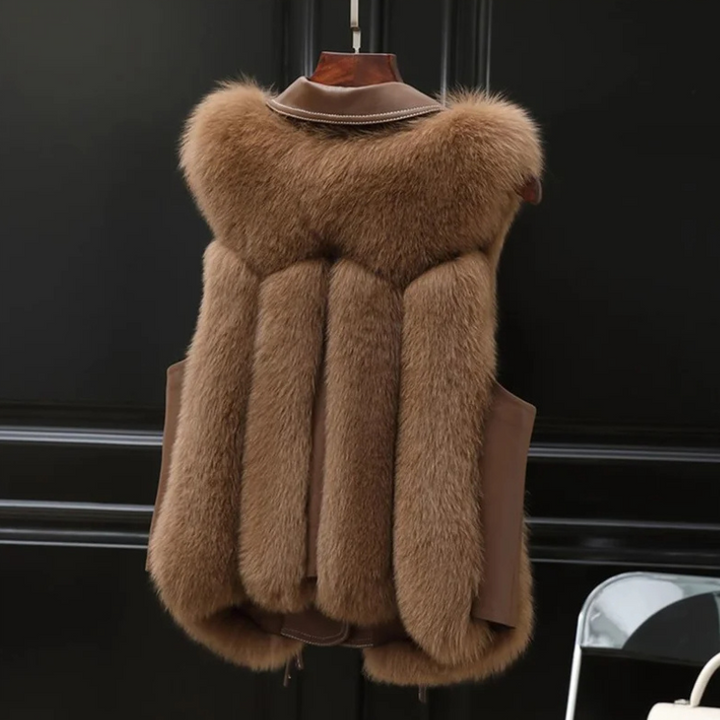 Levoire | Gilet En Fausse Fourrure Luxueuse