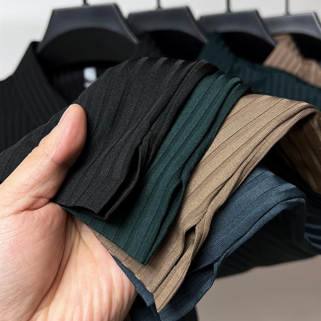Levoire | Chemise en soie avec bouton élégant