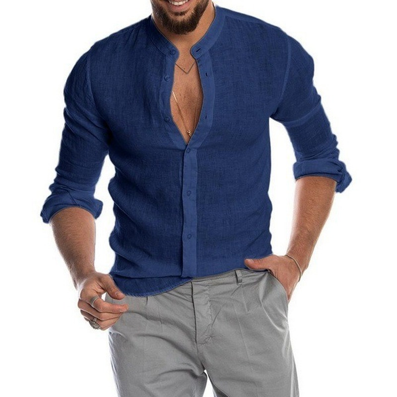 Levoire | Chemise En Lin Couleurs Unies Merensininen