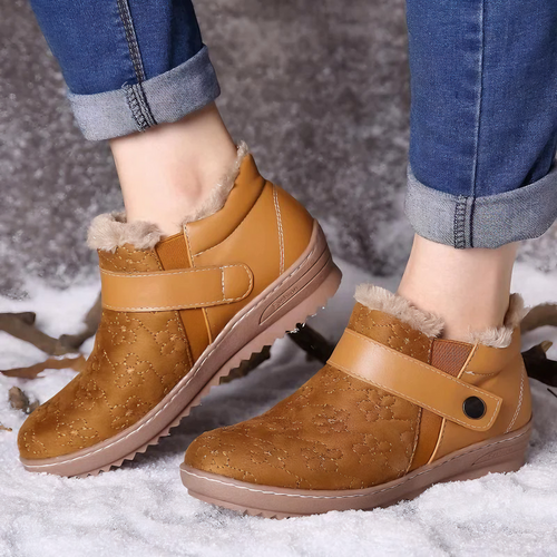 Levoire | Chaussures De Randonnée En Cuir Mokkanahka Antidérapant Chaud