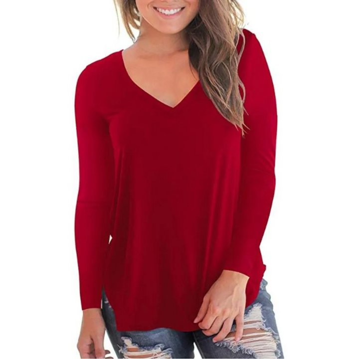 Levoire | Col Laine Avec Fleece Chemise Femme Manches Longues Rot