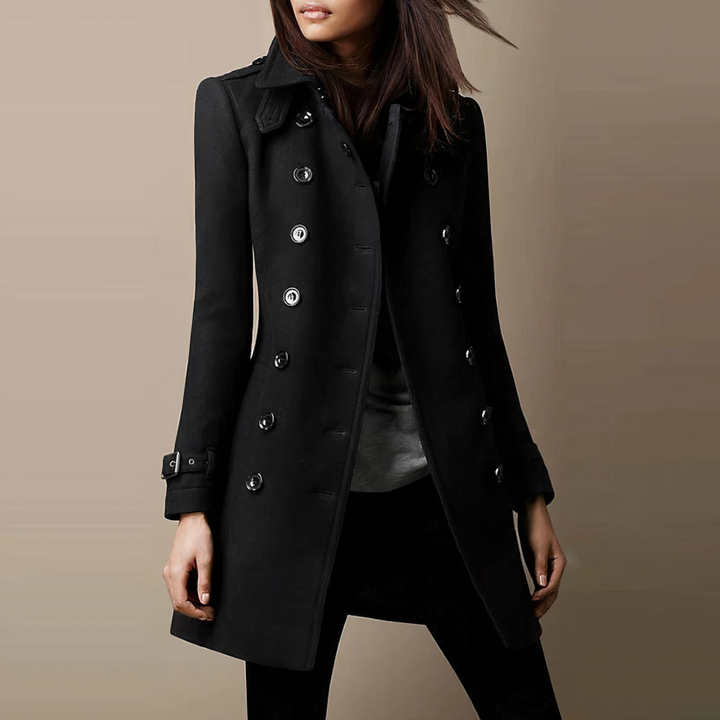 Levoire | Manteau Longues Pour Femme | Chaud Noir