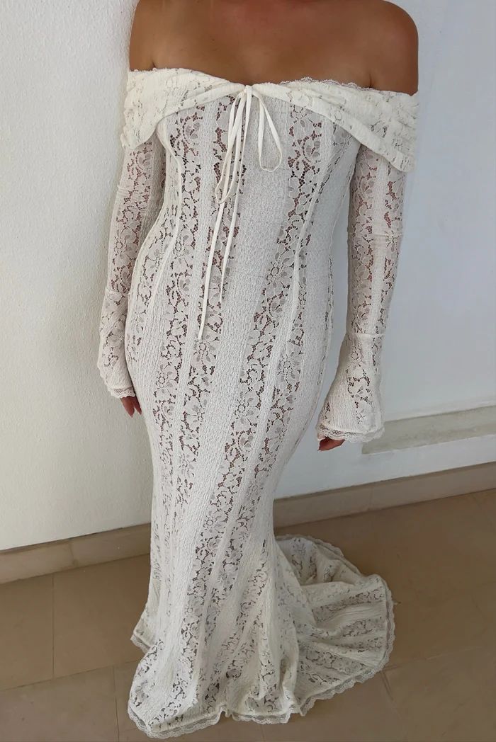 Levoire | Robe Maxi En Dentelle