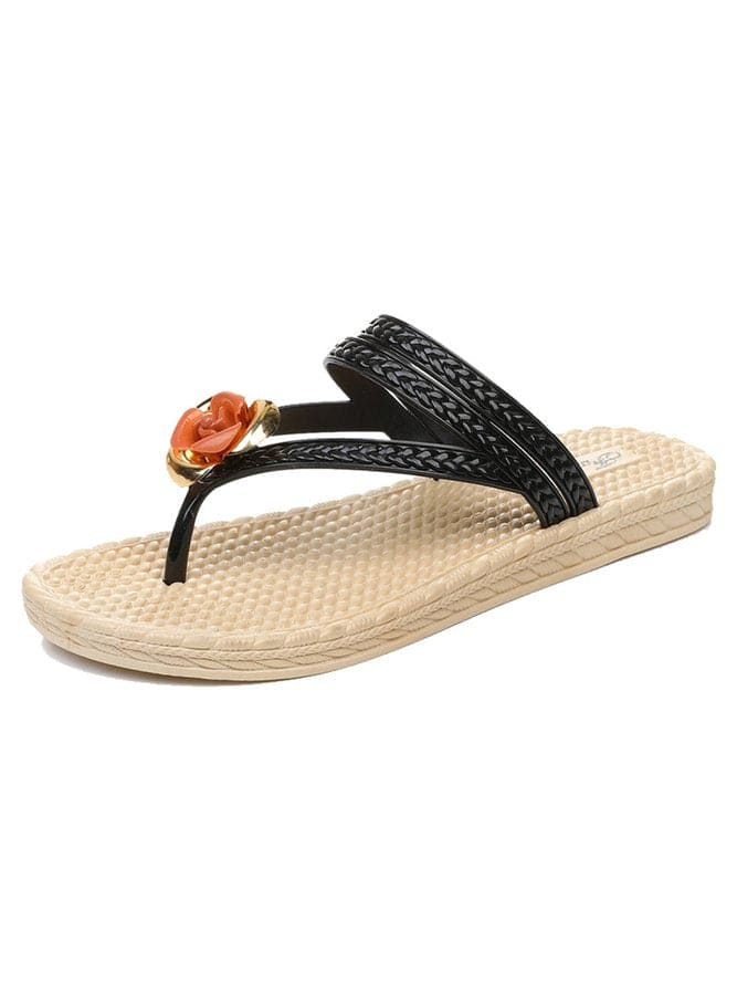 Levoire | Tongs De Plage Avec Motif Floral