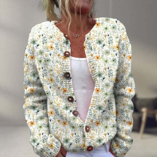 Levoire | Gilet À Motif Floral Stylé