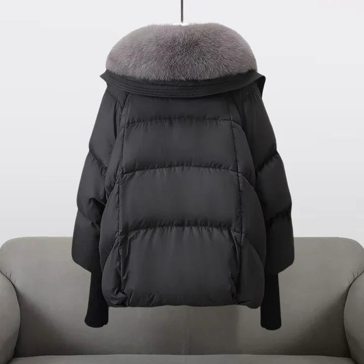 Levoire | Veste à manches longues en peluche synthétique avec col zippé