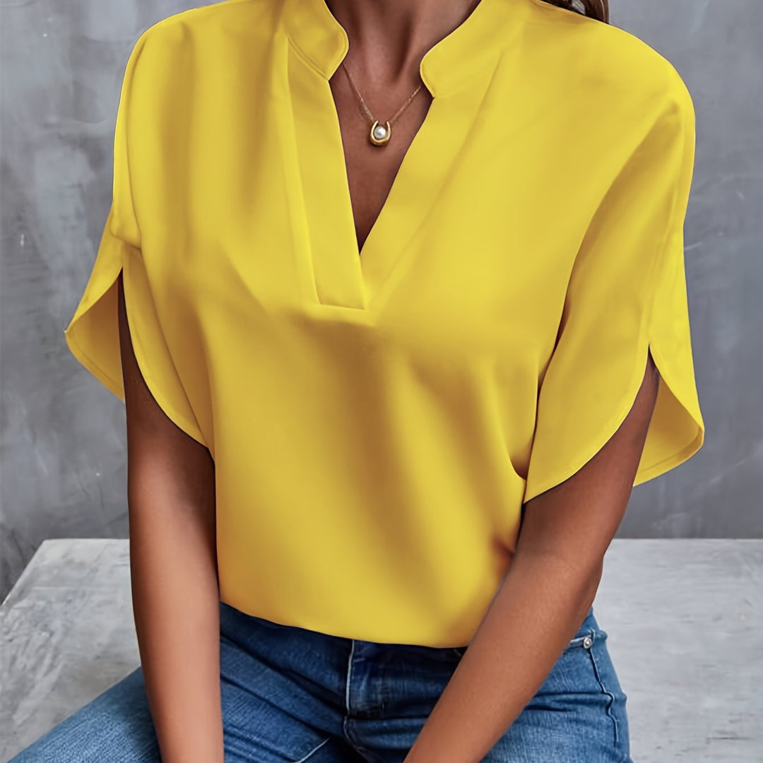 Levoire | Chemise Légère Officielle Pour Femmes Jaune
