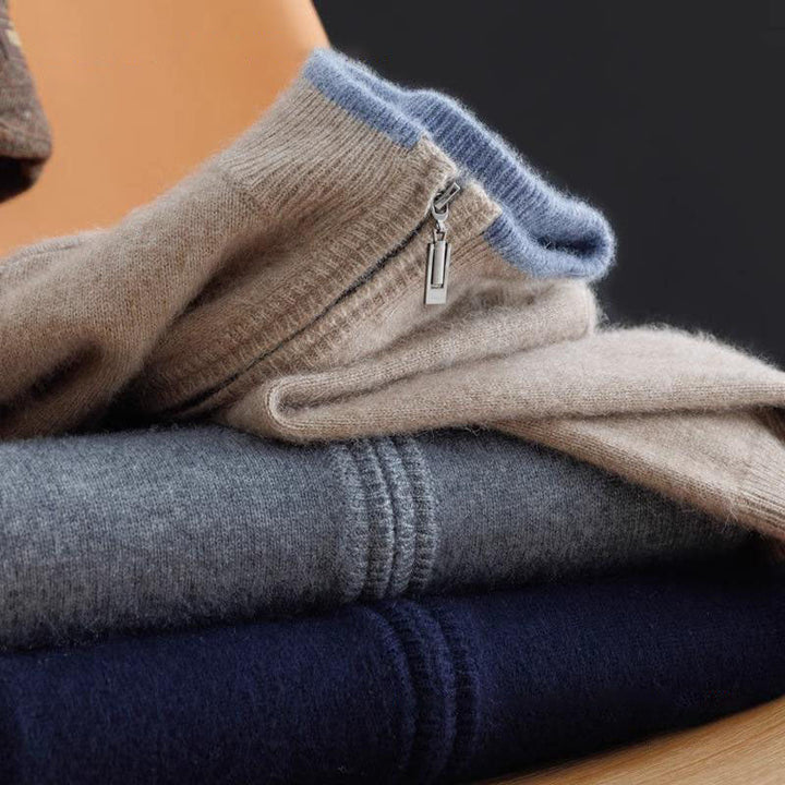 Levoire | Pull à zip Kashmir