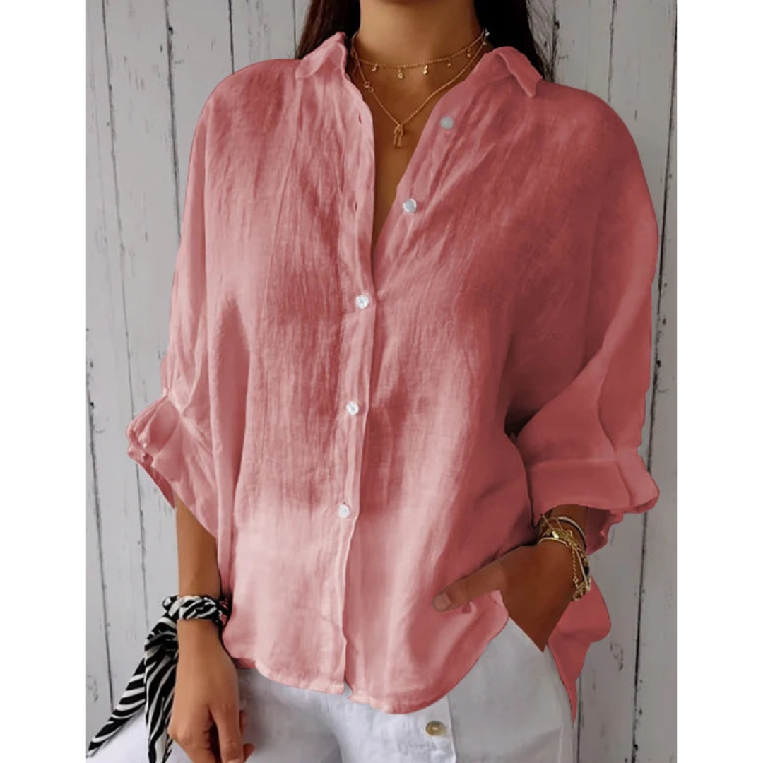Levoire | Blouse De Loisirs Pour Une Journée Détendue Rosa