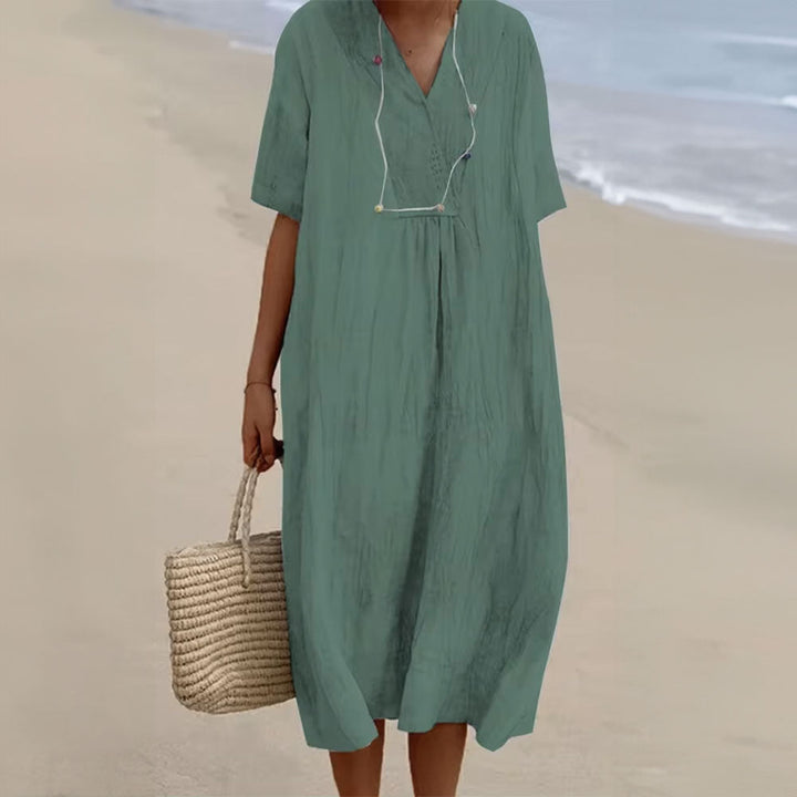 Levoire | Robe Légère À Coupe Décontractée Vert