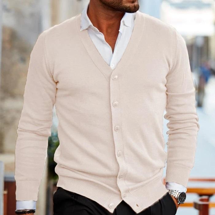 Levoire | Encolure En V Fermeture À Bouton Vêtements Pour Hommes