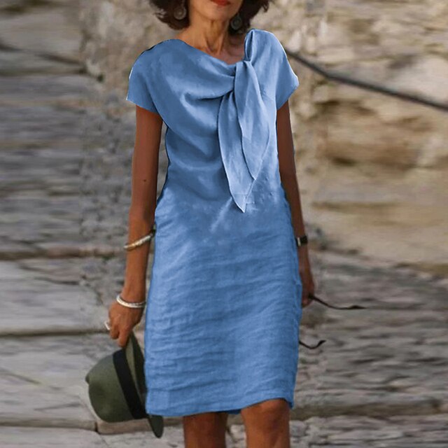 Levoire | Élégant Chic Robe Bleu